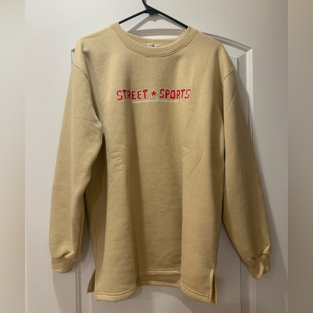 Comfy oversized sweatshirt